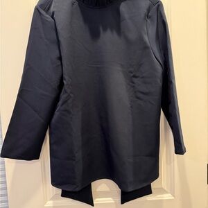 Tuckernuck Navy Faye Blouse